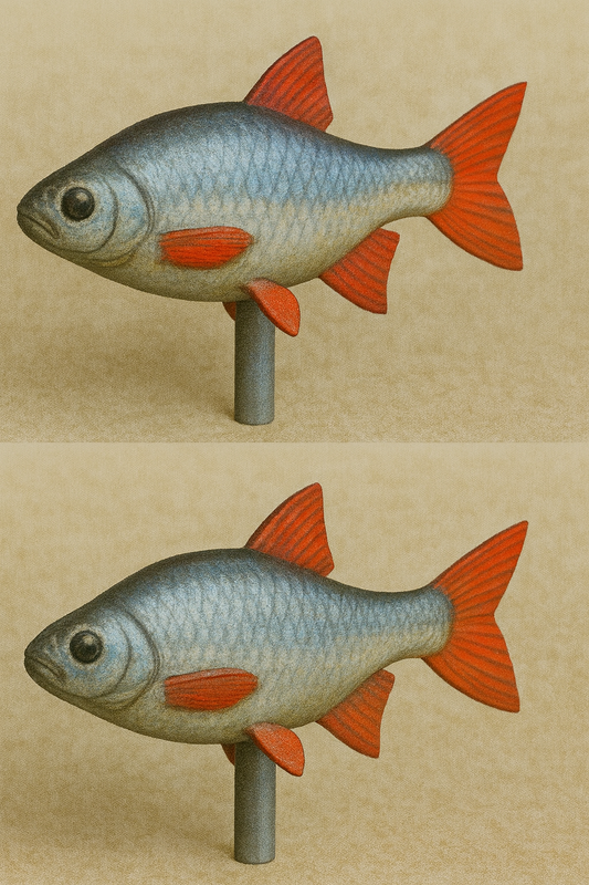 Fish Model for Market, Fishing, and Waterside Dioramas