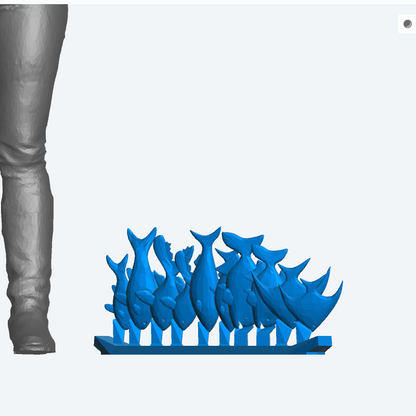 A41 – Unpainted Mixed Assortment of Fishes for Market x2