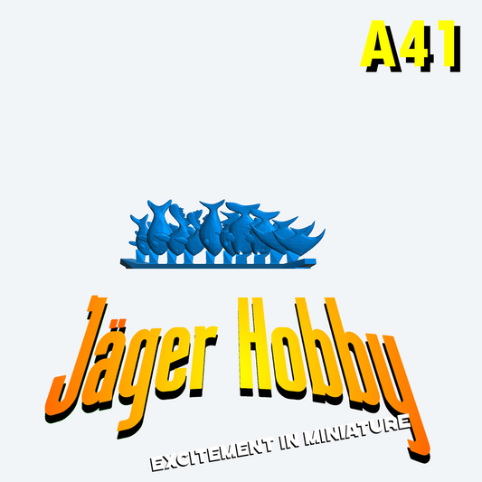 A41 – Unpainted Mixed Assortment of Fishes for Market x2