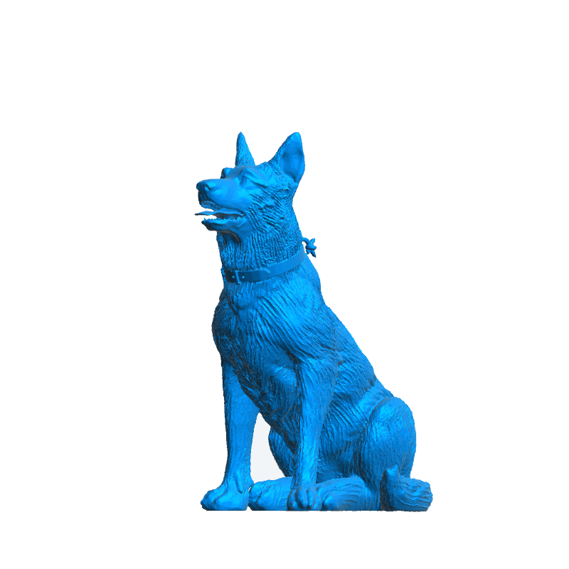 A42 – Multi-Scale German Shepherd Alsatian  Highly Detailed Scale Model Dog