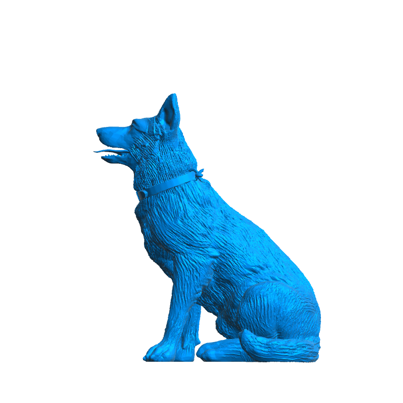 A42 – Multi-Scale German Shepherd Alsatian  Highly Detailed Scale Model Dog