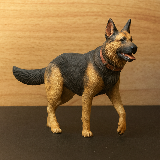 A42 German Shepherd / Alsatian scale model