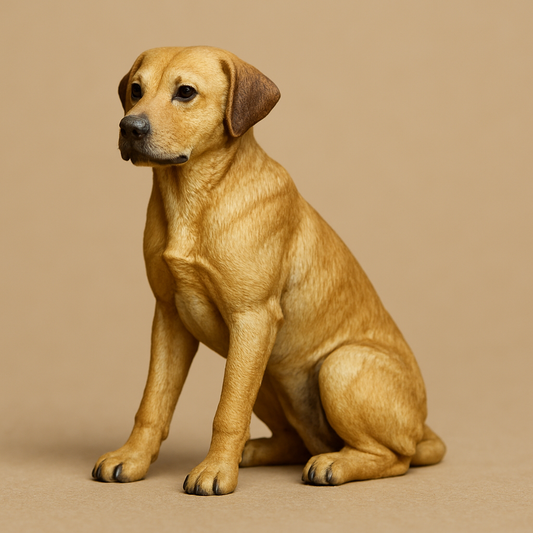 Scale Model dog Labrador Figure | Jager Hobby A5