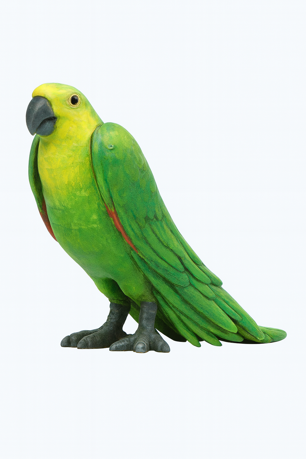 Scale Model Pirate Parrot Standing A60
