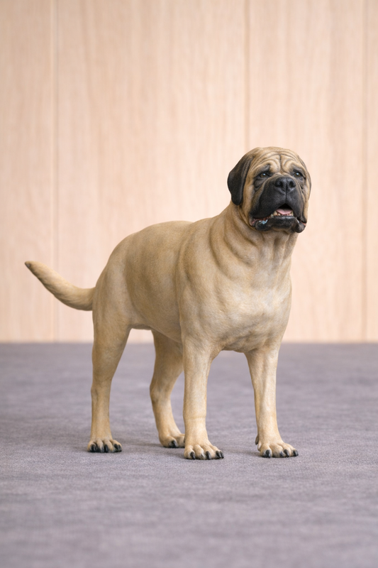 A89 Scale Model English Mastiff Unpainted Model Dog