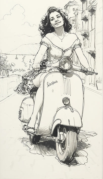 New Products – 31/07 | Classic & Modern Scooter Concept Sketches | Jager Hobby