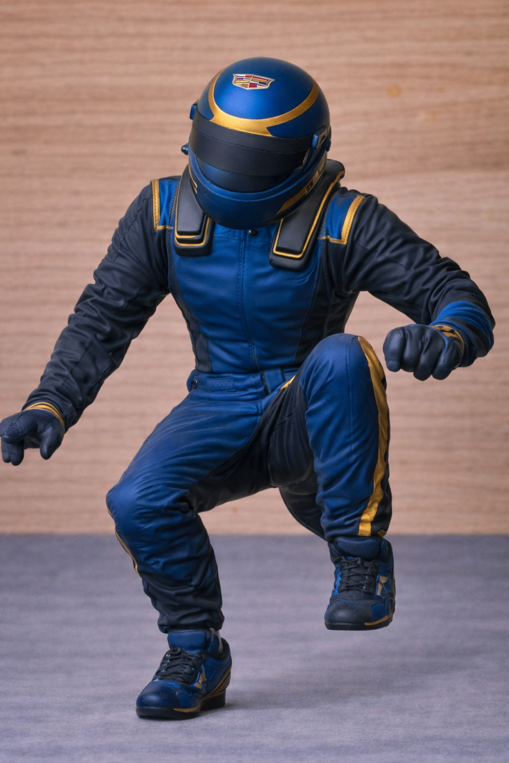 C38 WEC GT Race Driver – Climbing Into Car Pose Unpainted