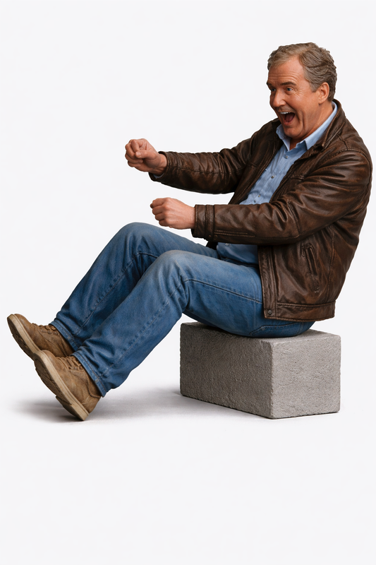 C51 “The Greatest Driver… in the World” – Celebrity Parody Figure, Unpainted