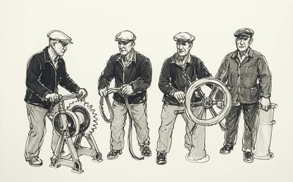 TG117 – Early 20th Century Deck Worker Unpainted