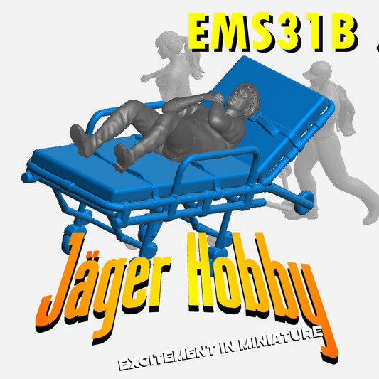 EMS31B Stretcher – Scale Model Accessory