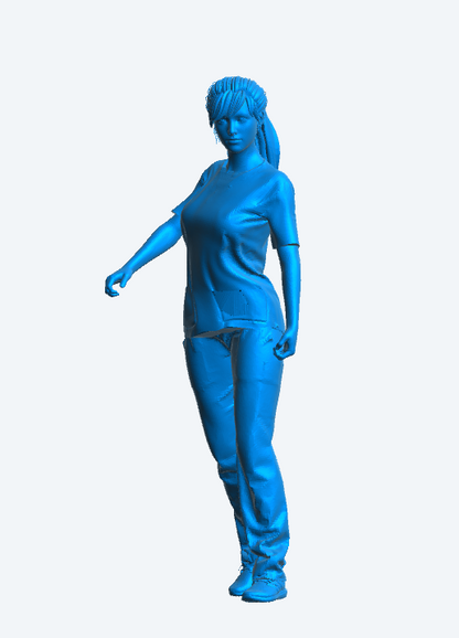 EMS32 Female Nurse – Scale Model Figure