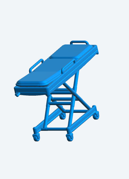 EMS33C – Scale Model Ambulance Stretcher / Gurney
