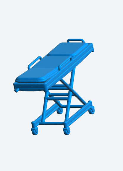 EMS33C – Scale Model Ambulance Stretcher / Gurney