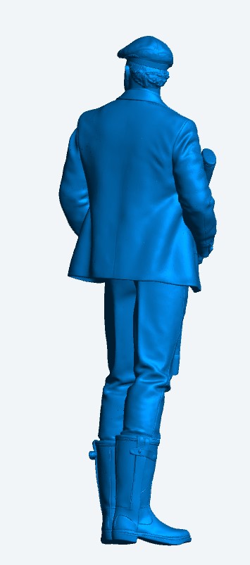 L10 Country Gentleman Figure – Relaxed Shooter Standing Pose Unpainted