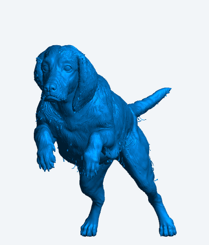 L18 Springer Spaniel Jumping – Hunting Dog Miniature Figure Unpainted