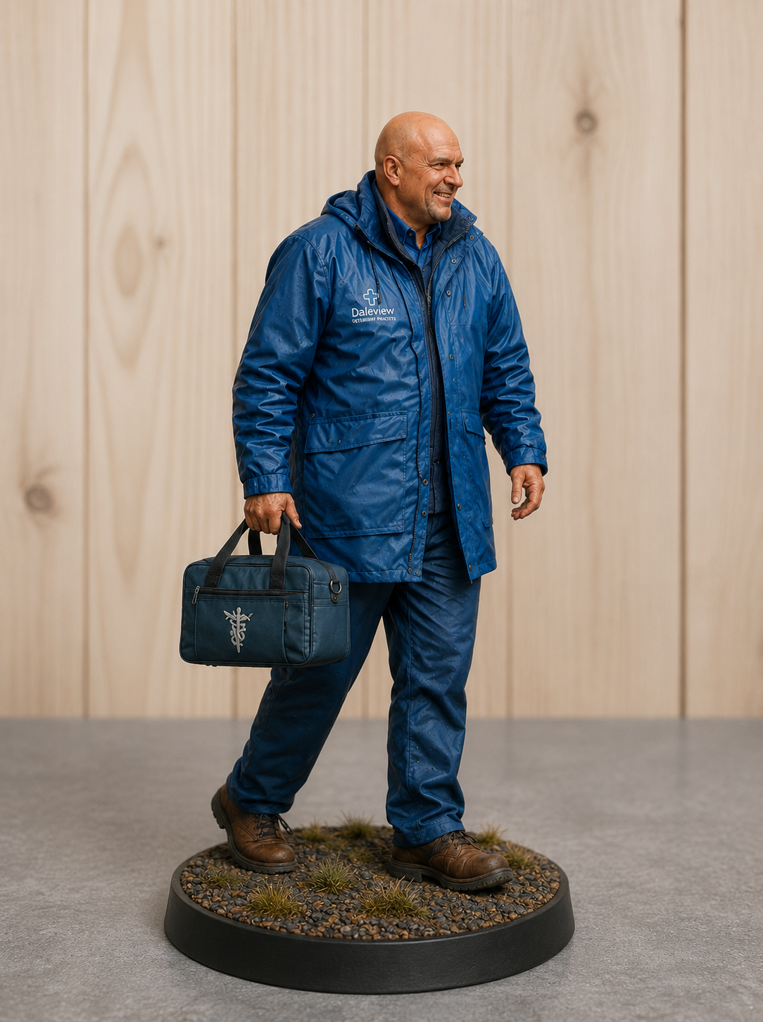 L27 Modern Vet Figure – Unpainted Scale Model Veterinary Professional  Farm