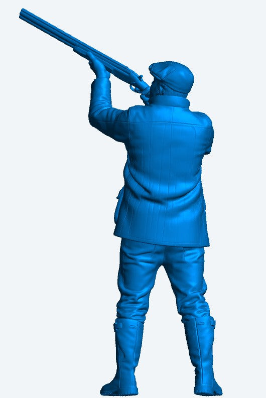 L3 Pull & Aim Shooter Figure – Clay and Game Shooting Sportsman Unpainted