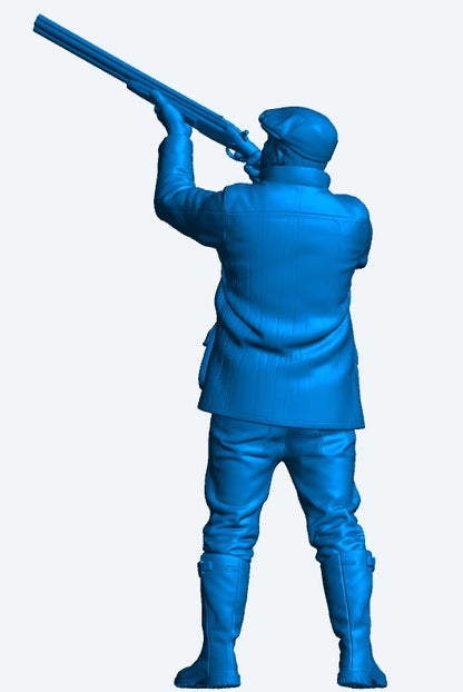 L3 Pull & Aim Shooter Figure – Clay and Game Shooting Sportsman Unpainted
