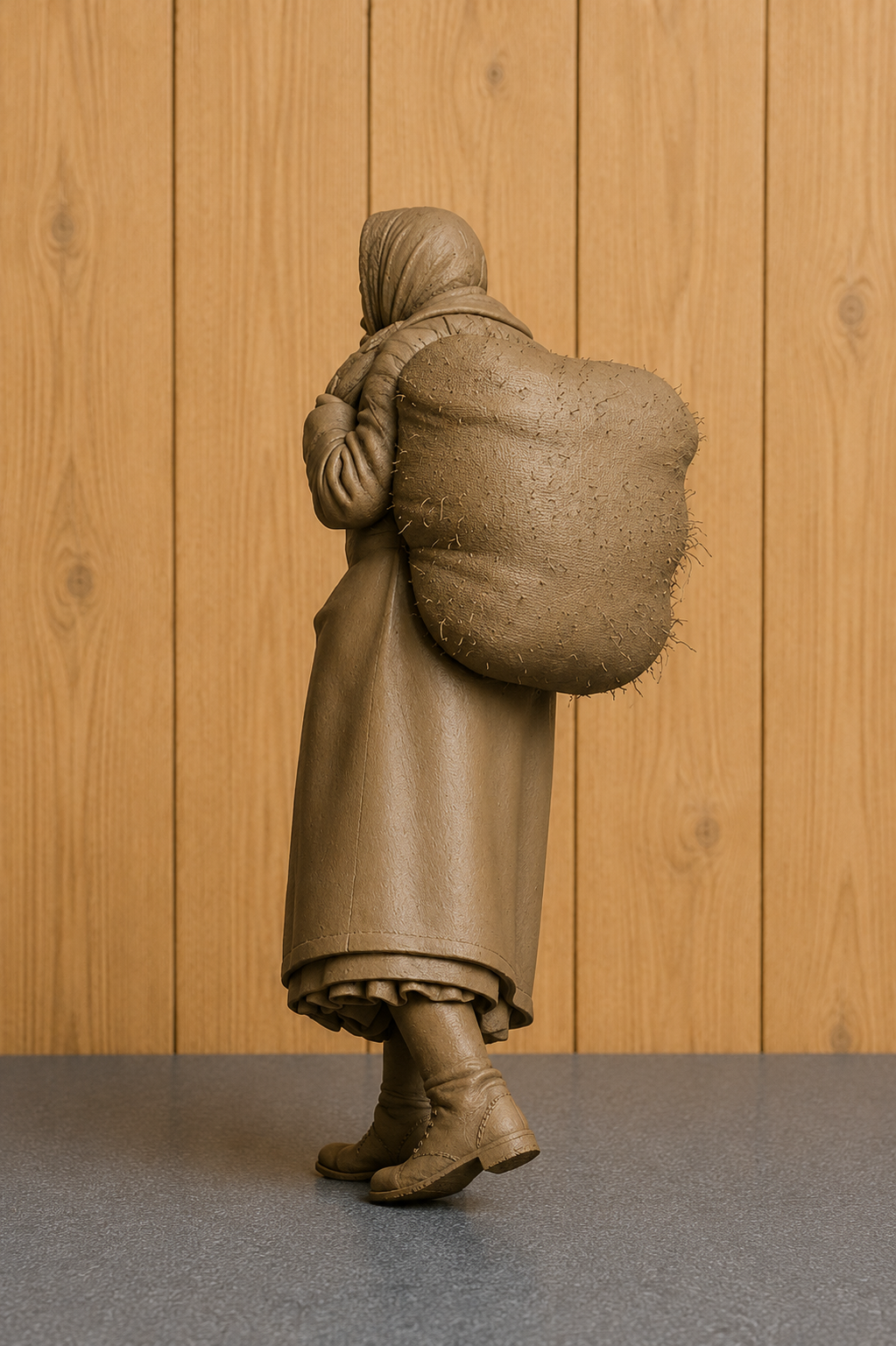 L36 Yorkshire Shepherdess Figure – Unpainted Scale Model Rural Farm Worker James Herriot's All Creatures