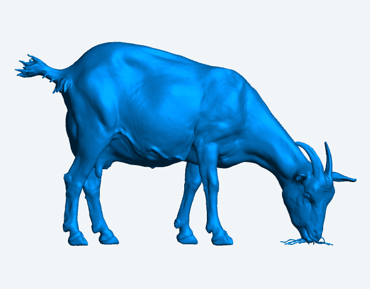 Work in Progress – Diddly Squat Scale model Goats  25 July