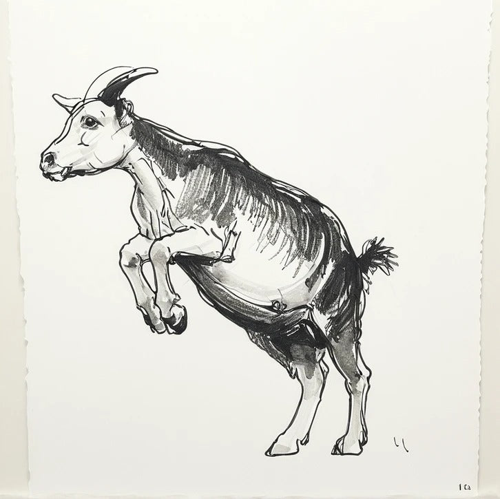 Work in Progress – Diddly Squat Scale model Goats  25 July