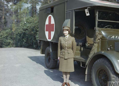 N94 Princess Elizabeth Auxiliary Territorial Service Driver WWII Figure