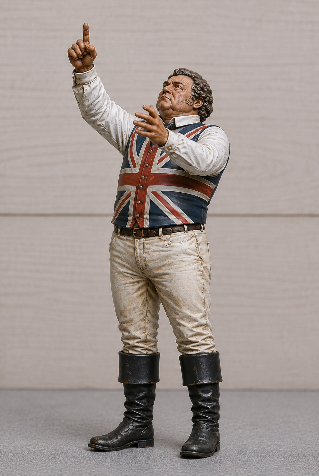 M126C John Bull Pointing at the Sky – WWII Scale Model Figure