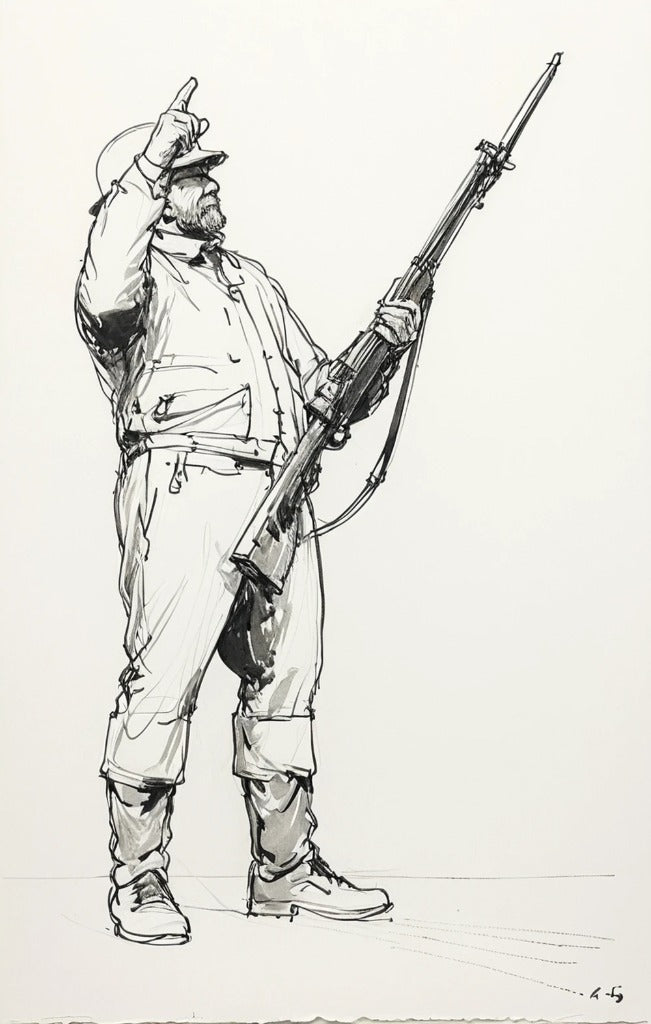 M126 John Bull Fights the Blitz – WWII British Scale Model Figure