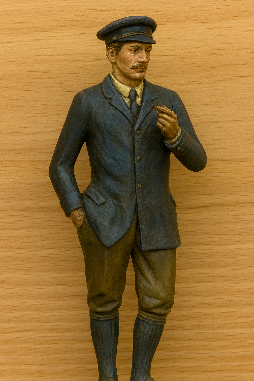Edwardian Naval Officer Smoking – Scale Model Figure M27