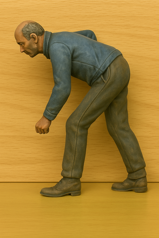 M39 – Workman Mid-Dig with Spade 1/18 Scale Model Figure