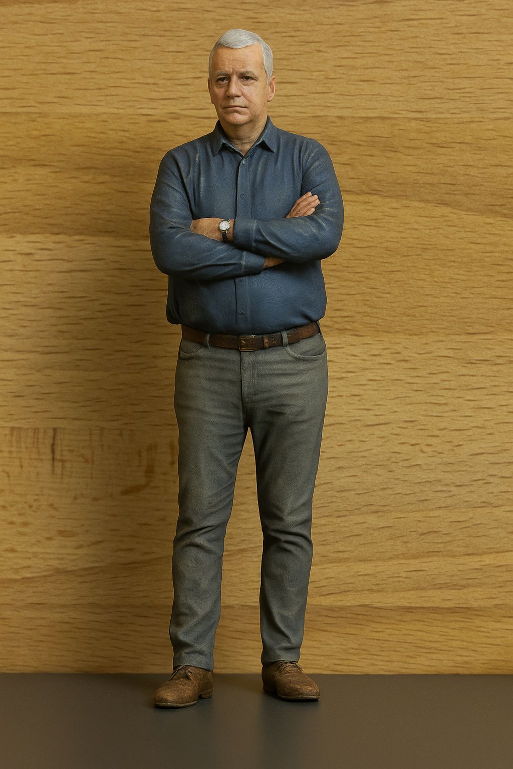 Man with Arms Crossed Multi Scale Diorama Figure M57