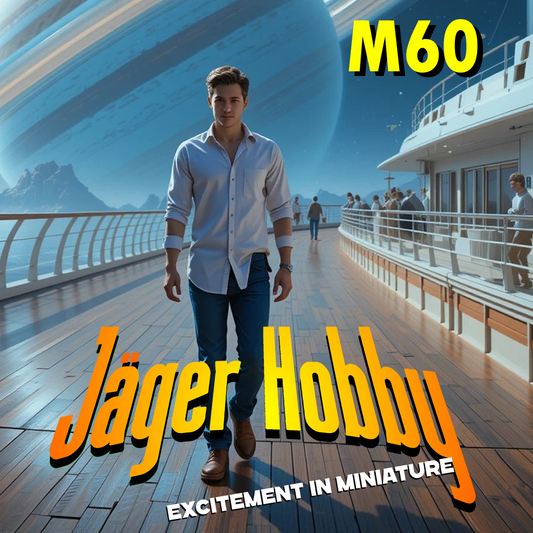 M60 – Young Man in Smart Casual Clothes | 1:25 Scale Diorama Figure