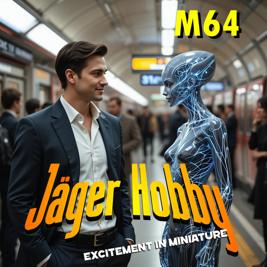 M64 – Young Man in a Smart Suit with Hands in Pockets | 1:18 Scale Die-Cast Male Figure