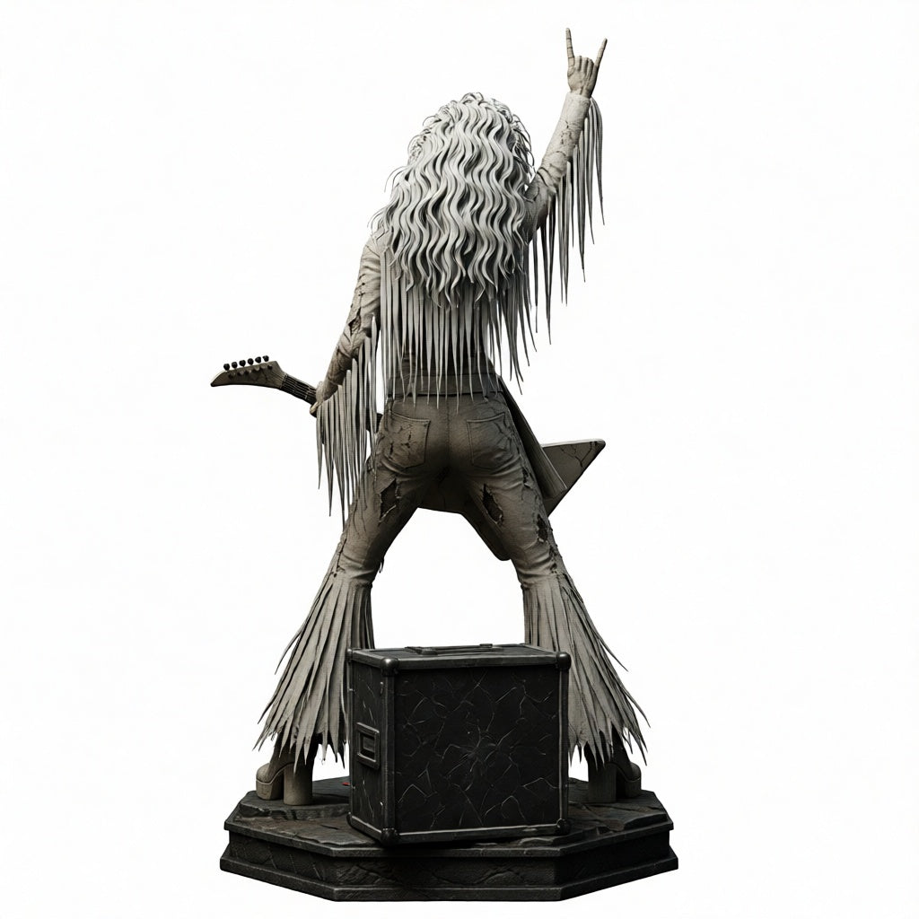 K1 – F**K JOLENE – LET’S ROCK! Undead Country Queen – Unpainted Multi-Scale Resin Figure