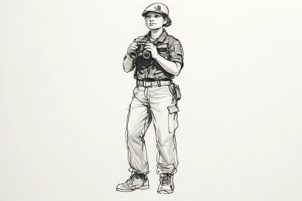 N29 Female Royal Navy Crew Figure – Unpainted Multi-Scale Model