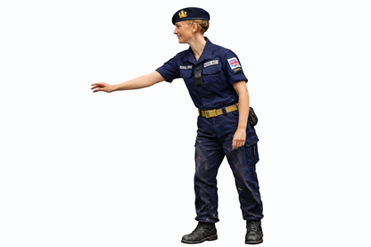 N31 Female Royal Navy Crew Figure – Unpainted Multi-Scale Model