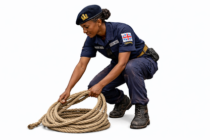 N32 Female Royal Navy Deck Crew Figure – Unpainted Multi-Scale Model