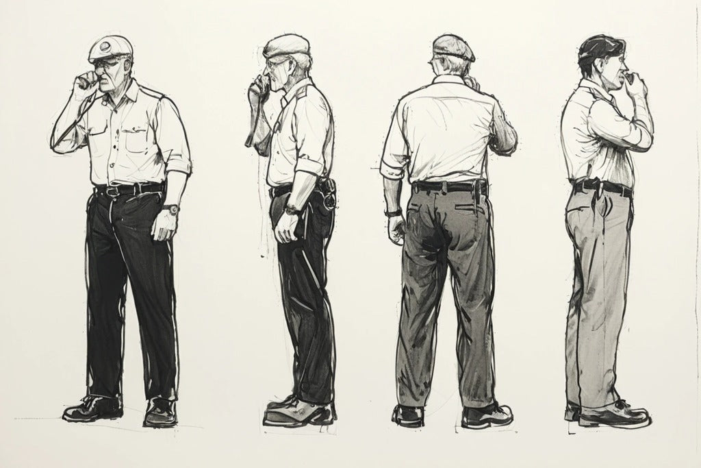 N66 Scale Model Figure – Royal Navy Crewman in Action Working Dress Unpainted