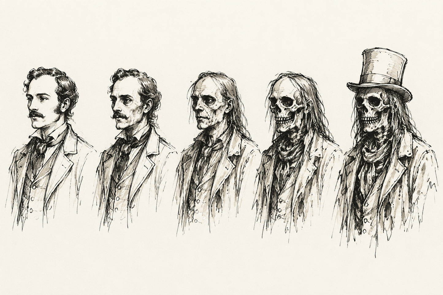 The Haunting New Figure 28th July – Development Sketches & Pose Exploration