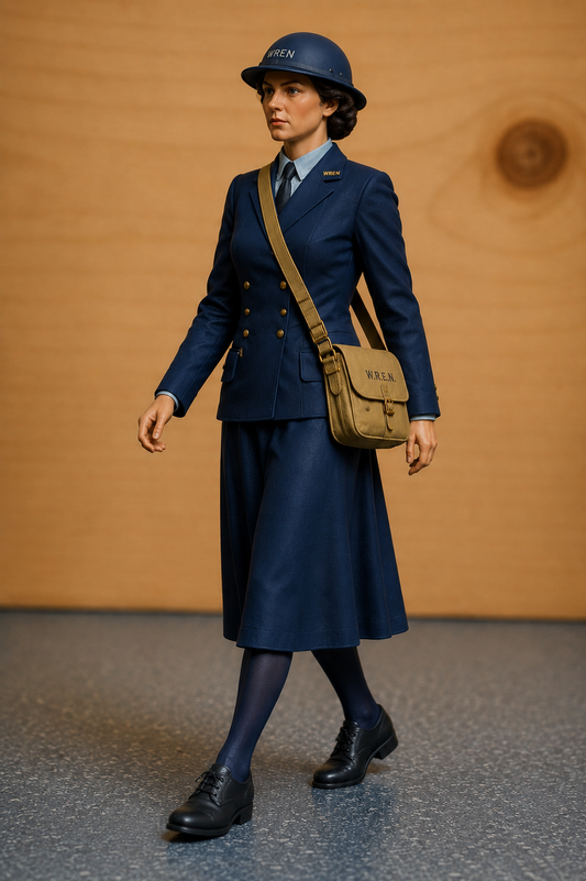 N86 WREN – Unpainted Scale Model Figure Women's Royal Naval Service