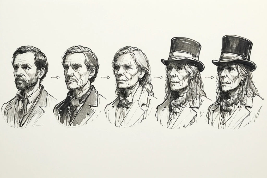 The Haunting New Figure 28th July – Development Sketches & Pose Exploration
