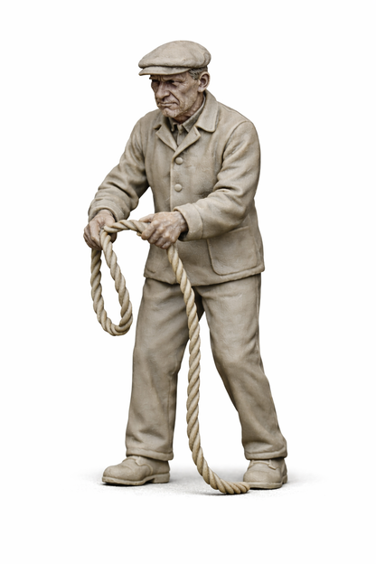 TG119 – Deck Hand Handling Rope Unpainted