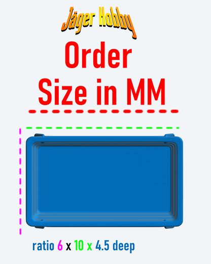 SA100 – Commercial Fish Tub with Wire Handles