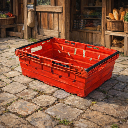 SA102 – Commercial Bale Crate – Stackable – UNPAINTED