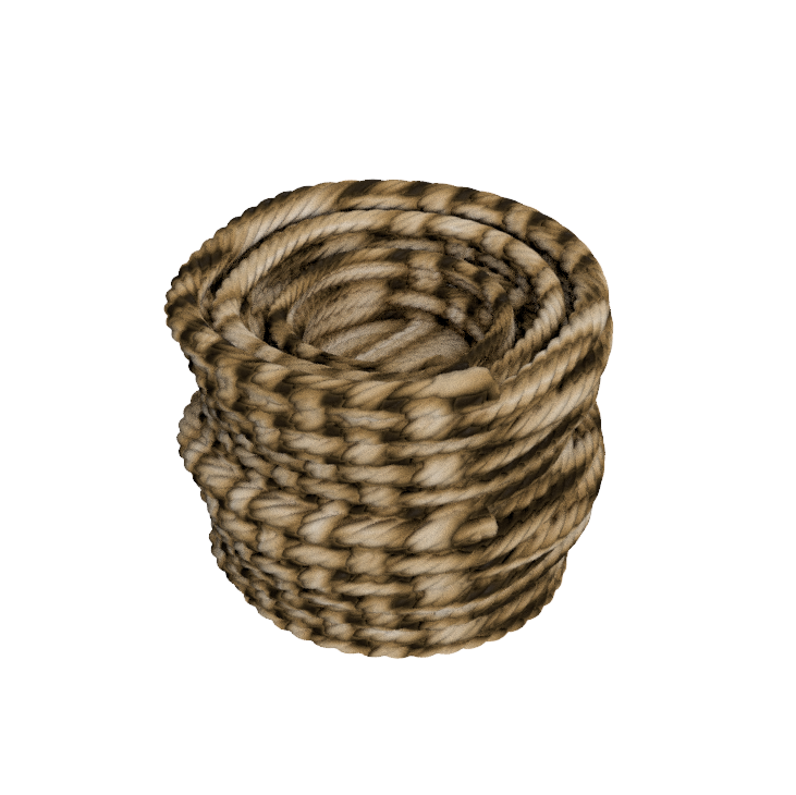 SA12 Large Coiled Rope Stack – Scale Model Ship Accessory | Jager Hobby