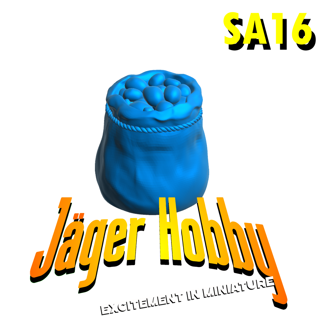 SA16 Scale Model Large Detailed Sack of Potatoes | Jager Hobby