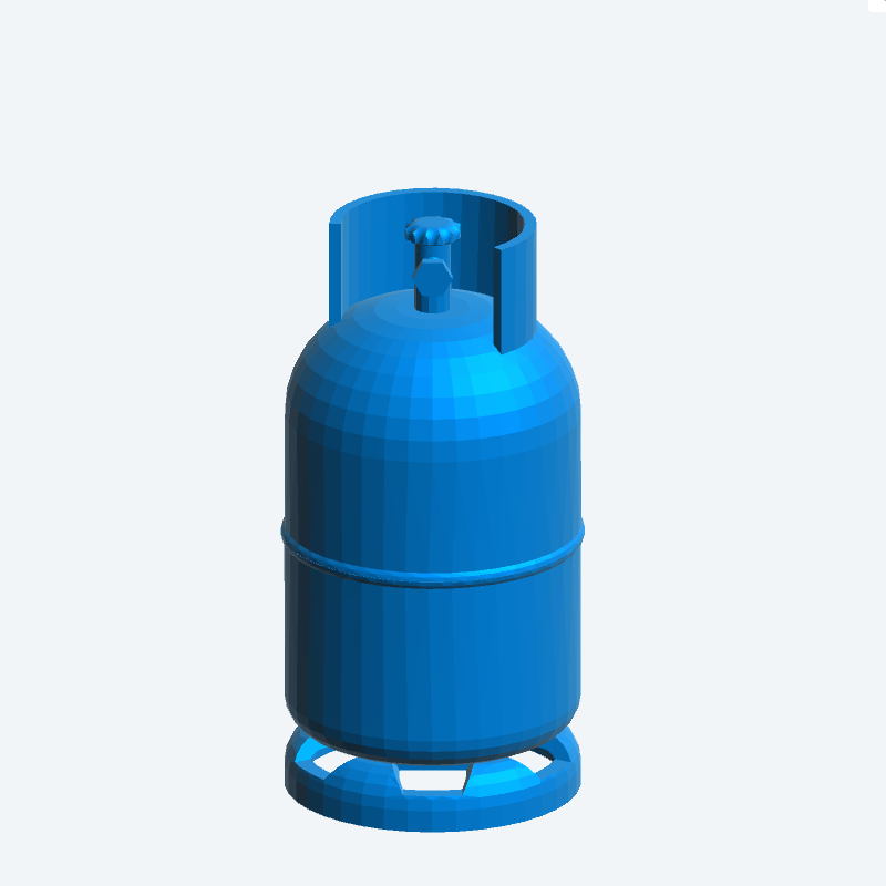 S27 – Gas Bottle For Industrial, Garage, and Utility Dioramas