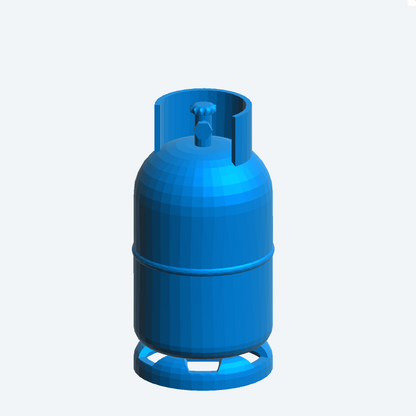 S27 – Gas Bottle For Industrial, Garage, and Utility Dioramas