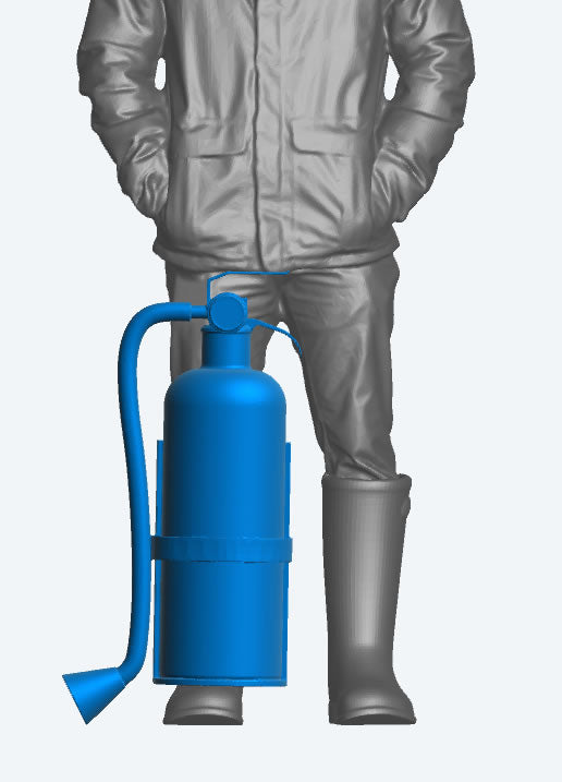 SA32– Wall Mounted Fire Extinguisher