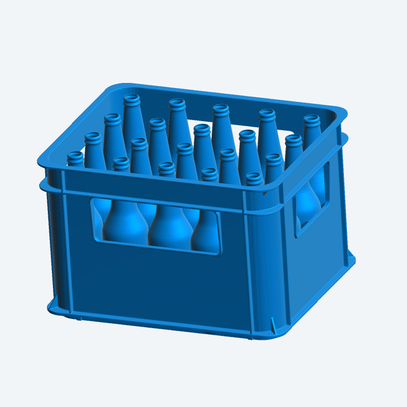 SA37 – Plastic Crate of Bottles